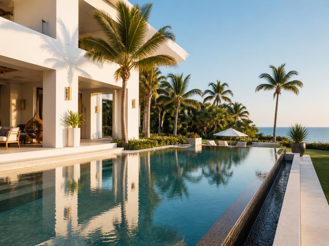 Luxury Jamaican villa with pool and ocean view